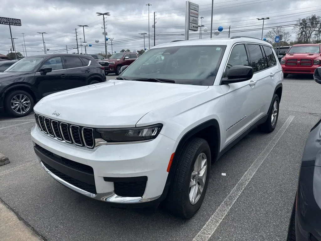 White 2023 Jeep Grand Cherokee L Laredo for sale in Macon, GA
