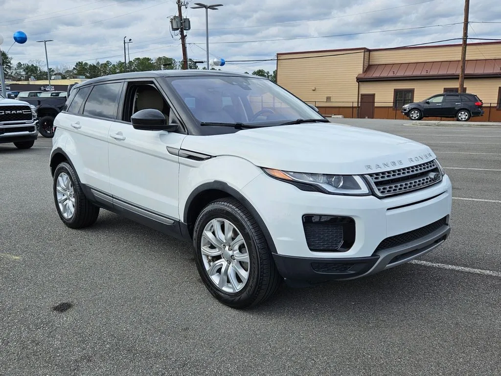 White 2019 Land Rover Range Rover Evoque SE for sale in Macon, GA