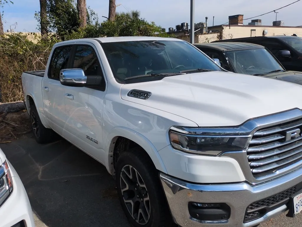 White 2025 Ram 1500 Laramie for sale in Macon, GA