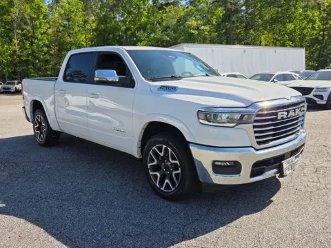 White 2025 Ram 1500 Laramie for sale in Macon, GA