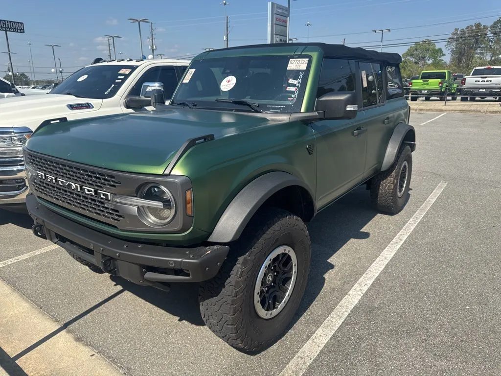 Green 2022 Ford Bronco Badlands for sale in Macon, GA
