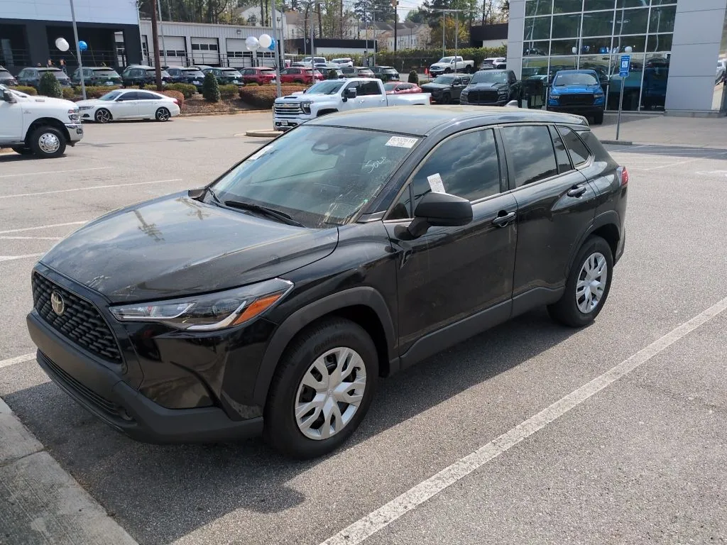 Black 2024 Toyota Corolla Cross L for sale in Macon, GA