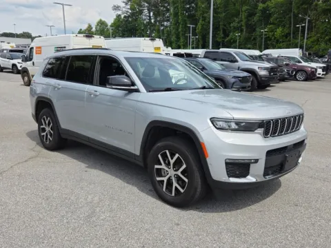 Silver 2024 Jeep Grand Cherokee L Limited for sale in Macon, GA