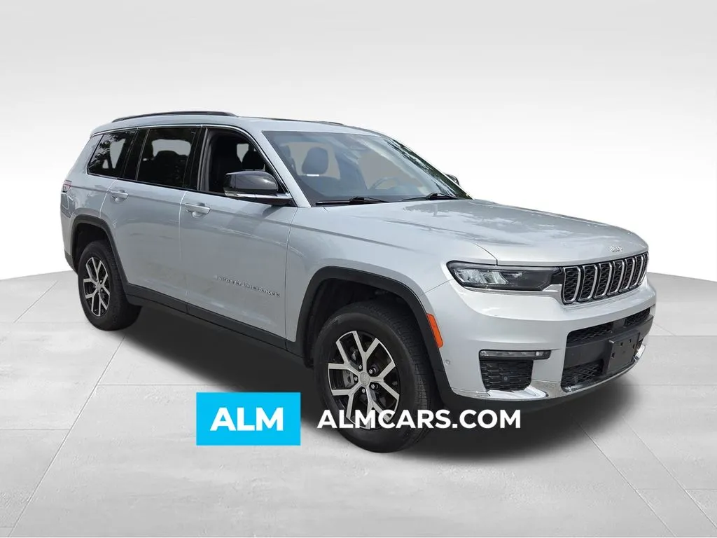 Silver 2024 Jeep Grand Cherokee L Limited for sale in Macon, GA