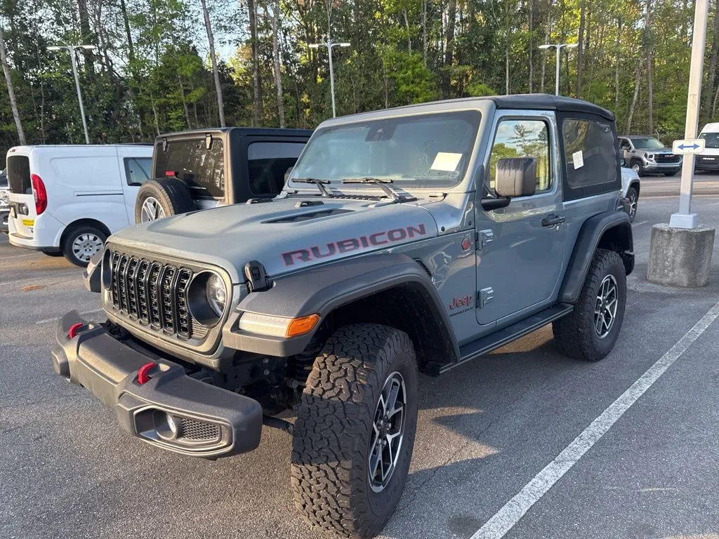 Gray 2024 Jeep Wrangler Rubicon for sale in Macon, GA