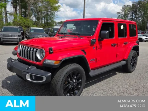 More photos of 2025 Jeep Wrangler Sahara 4xe at ALM CDJR Macon, GA