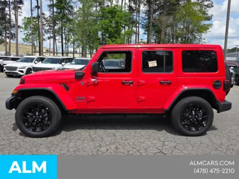 More photos of 2025 Jeep Wrangler Sahara 4xe at ALM CDJR Macon, GA