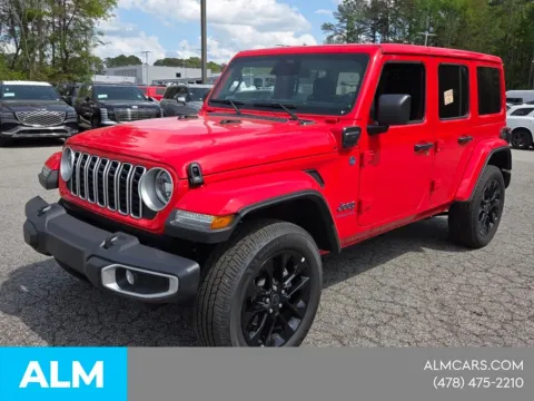 Another view of 2025 Jeep Wrangler Sahara 4xe for sale in Macon, GA at ALM CDJR Macon