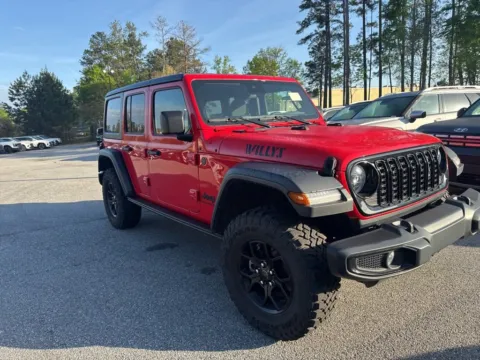 Another view of 2024 Jeep Wrangler Willys for sale in Macon, GA at ALM CDJR Macon