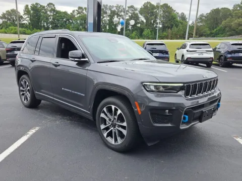 Gray 2023 Jeep Grand Cherokee Overland 4xe for sale in Macon, GA