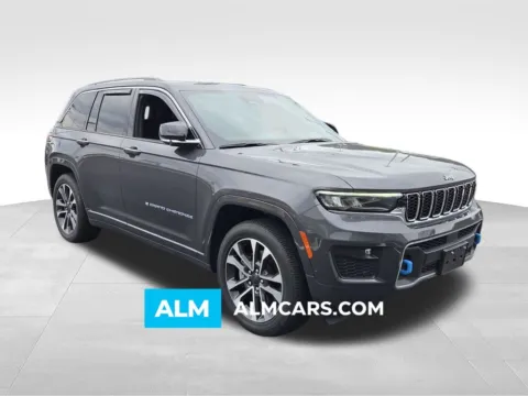 Gray 2023 Jeep Grand Cherokee Overland 4xe for sale in Macon, GA