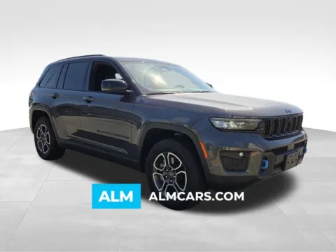 Gray 2023 Jeep Grand Cherokee Trailhawk 4xe for sale in Macon, GA