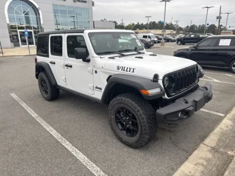 Another view of 2025 Jeep Wrangler Willys 4xe for sale in Macon, GA at ALM CDJR Macon