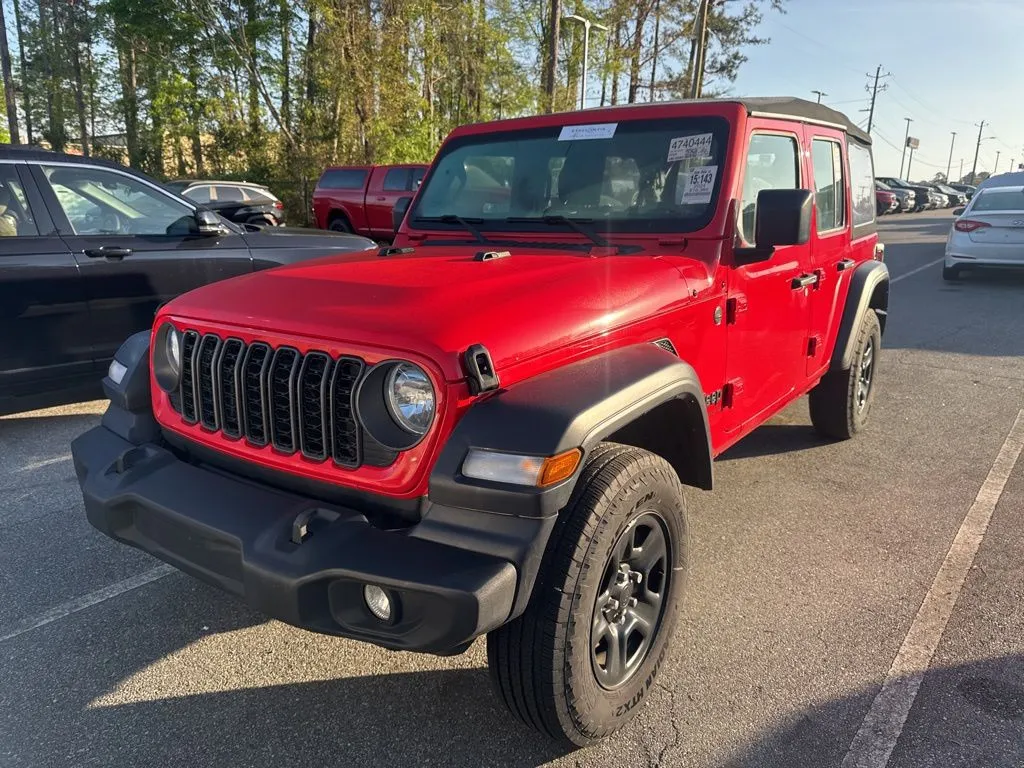 Red 2024 Jeep Wrangler Sport for sale in Macon, GA
