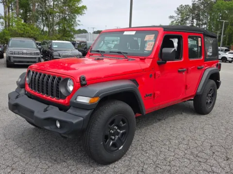 Another view of 2024 Jeep Wrangler Sport for sale in Macon, GA at ALM CDJR Macon