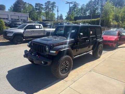 Black 2024 Jeep Wrangler Rubicon X for sale in Macon, GA