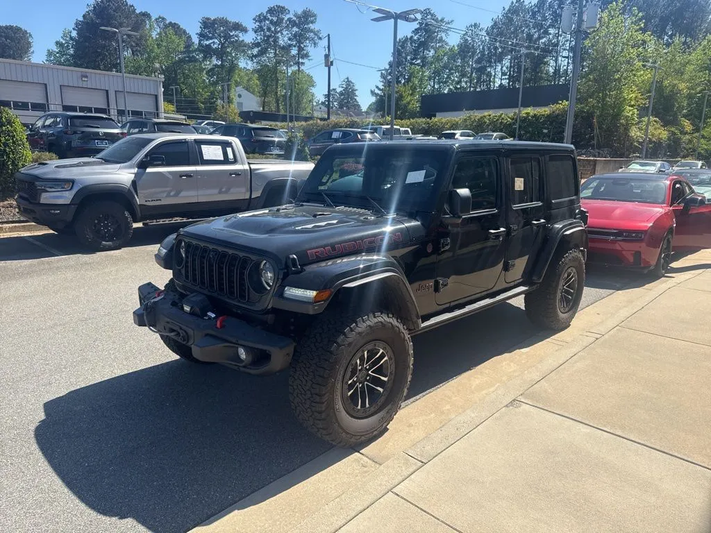 Black 2024 Jeep Wrangler Rubicon X for sale in Macon, GA