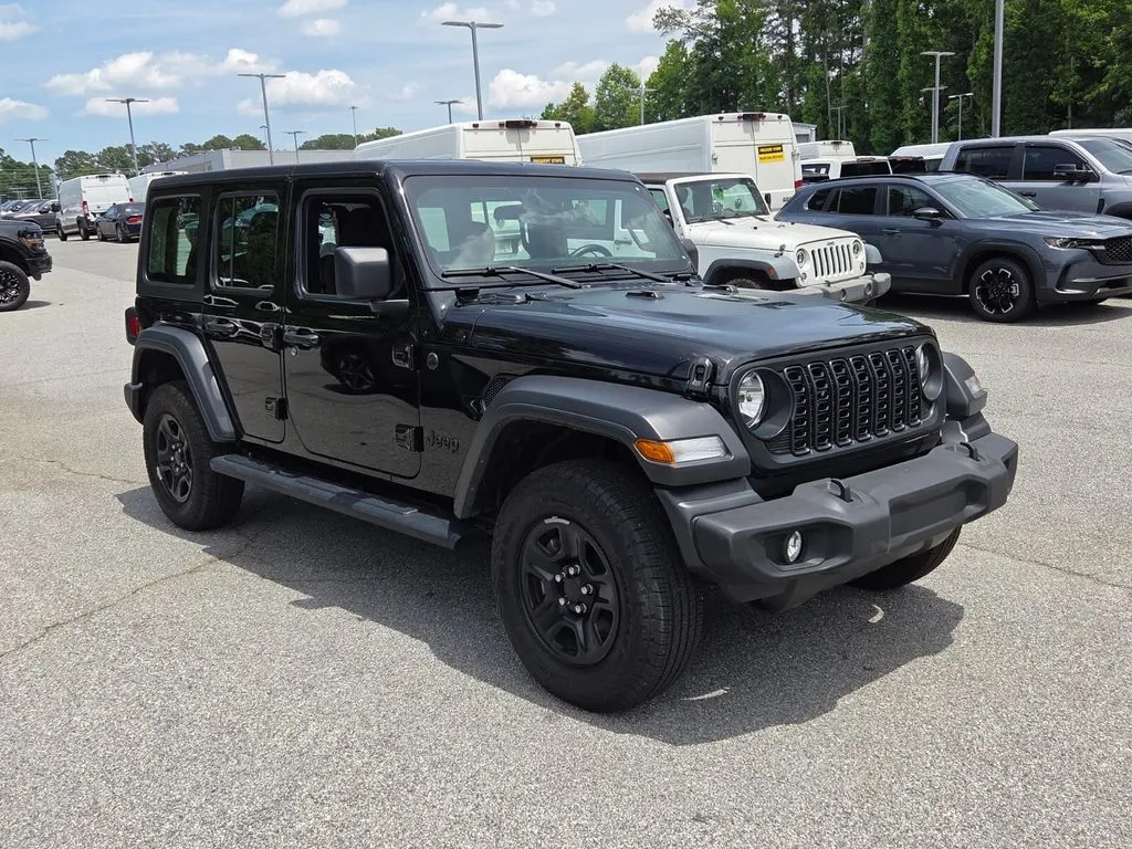Black 2025 Jeep Wrangler Sport for sale in Macon, GA
