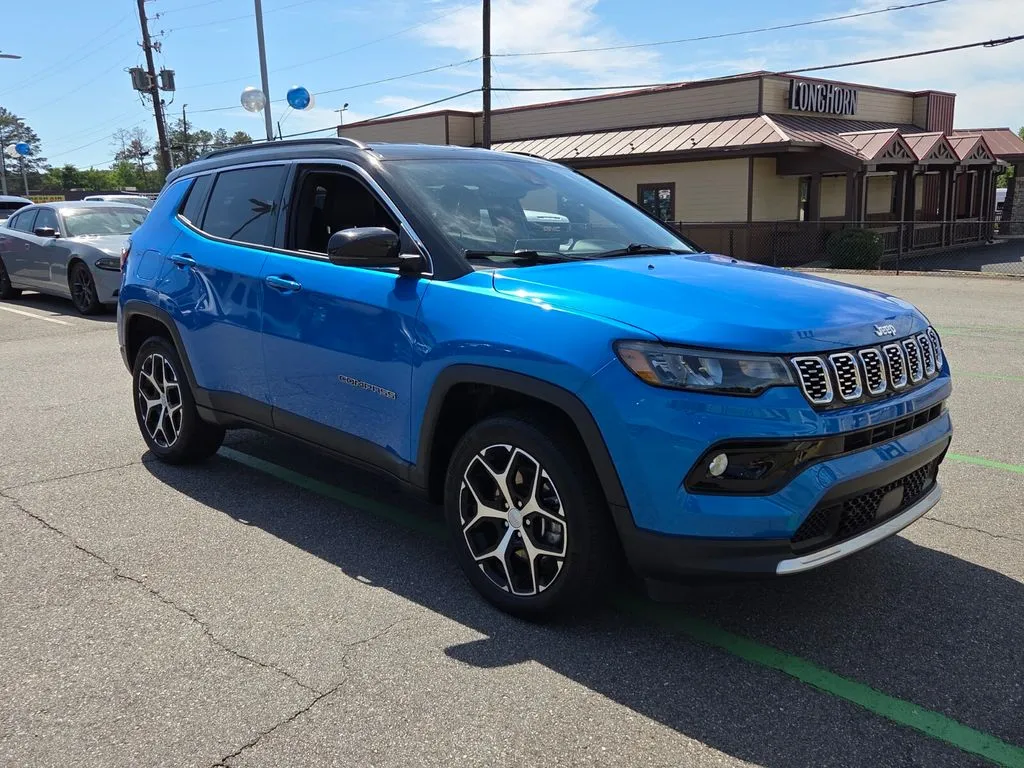 Blue 2024 Jeep Compass Limited for sale in Macon, GA