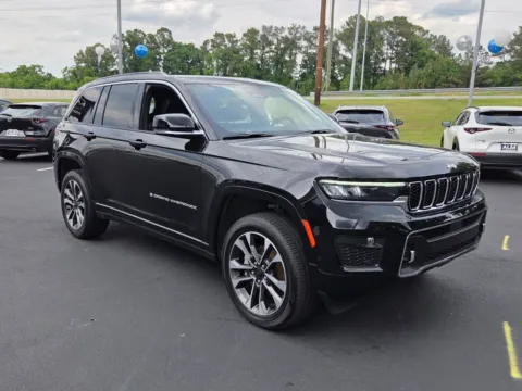 Black 2025 Jeep Grand Cherokee Overland for sale in Macon, GA