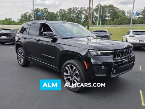 Black 2025 Jeep Grand Cherokee Overland for sale in Macon, GA
