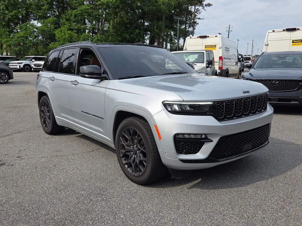 Silver 2025 Jeep Grand Cherokee Summit Reserve for sale in Macon, GA