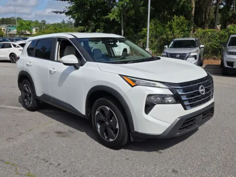 White 2025 Nissan Rogue SV for sale in Macon, GA