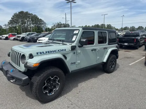 Gray 2023 Jeep Wrangler Rubicon 4xe for sale in Macon, GA