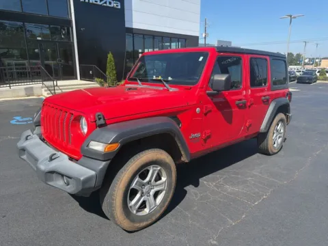 Photos of 2020 Jeep Wrangler Unlimited Sport S for sale in Macon, GA at ALM CDJR Macon