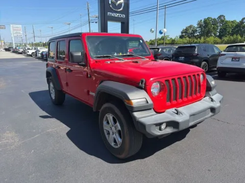 Another view of 2020 Jeep Wrangler Unlimited Sport S for sale in Macon, GA at ALM CDJR Macon