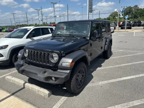 Black 2025 Jeep Wrangler Sport S for sale in Macon, GA