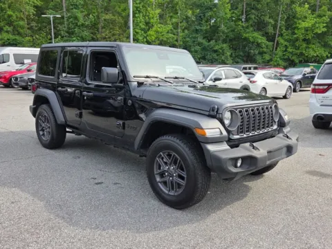 Black 2025 Jeep Wrangler Sport S for sale in Macon, GA