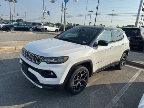 White 2025 Jeep Compass Limited for sale in Macon, GA