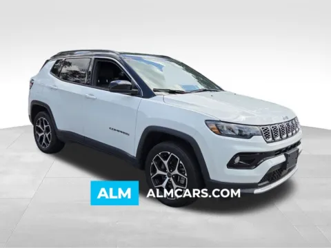 White 2025 Jeep Compass Limited for sale in Macon, GA