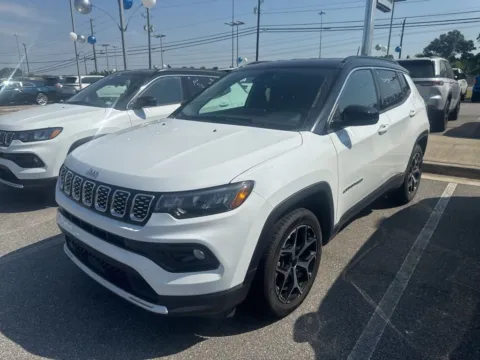 White 2025 Jeep Compass Limited for sale in Macon, GA