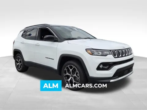 White 2025 Jeep Compass Limited for sale in Macon, GA