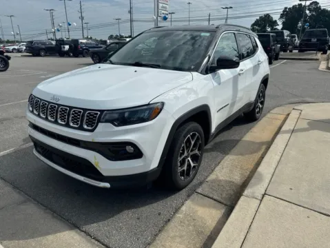 White 2025 Jeep Compass Limited for sale in Macon, GA