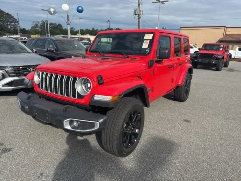 Red 2025 Jeep Wrangler Sahara 4xe for sale in Macon, GA