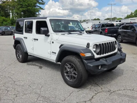 White 2025 Jeep Wrangler Sport S for sale in Macon, GA