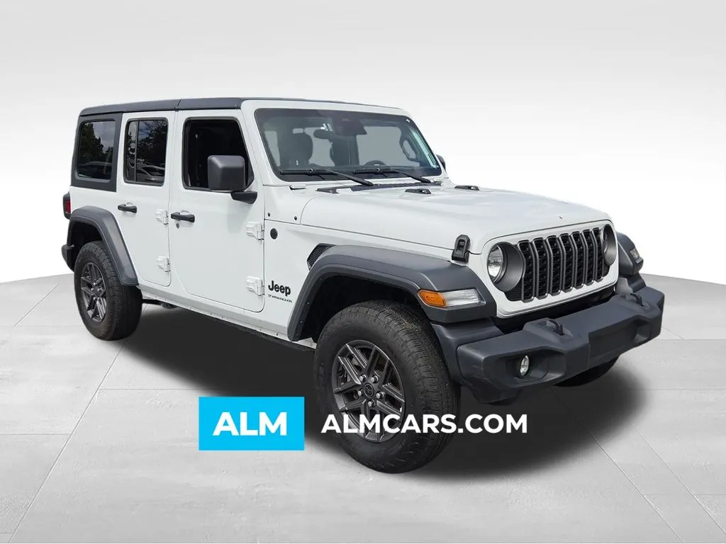 White 2025 Jeep Wrangler Sport S for sale in Macon, GA