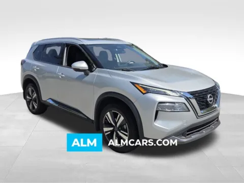 Silver 2022 Nissan Rogue SL for sale in Macon, GA