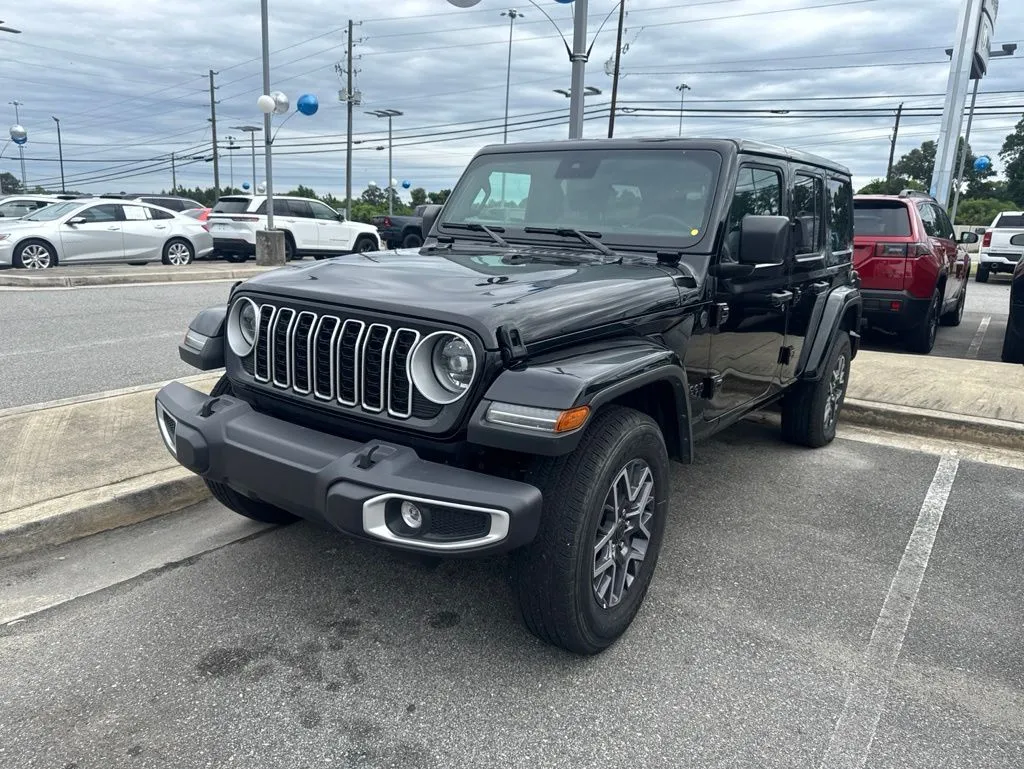 Black 2025 Jeep Wrangler Sahara for sale in Macon, GA