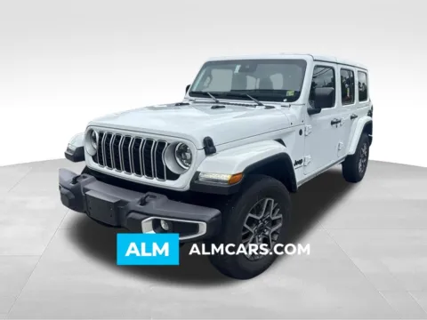 White 2025 Jeep Wrangler Sahara for sale in Macon, GA