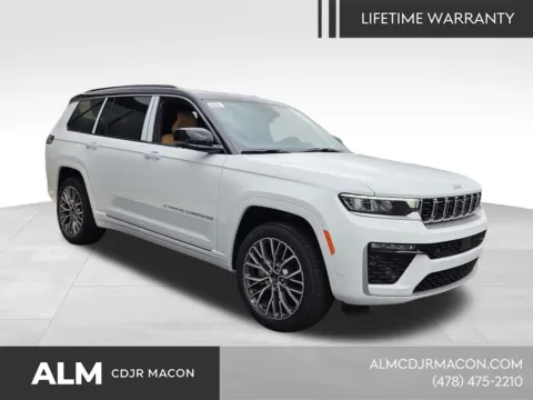 White 2026 Jeep Grand Cherokee L Summit for sale in Macon, GA