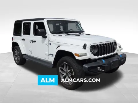 White 2024 Jeep Wrangler Sport S 4xe for sale in Macon, GA