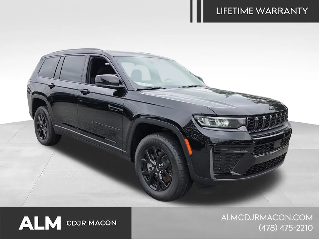 Black 2026 Jeep Grand Cherokee L Altitude for sale in Macon, GA