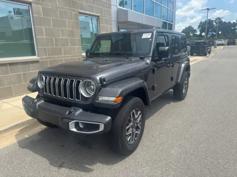 Gray 2025 Jeep Wrangler Sahara for sale in Macon, GA