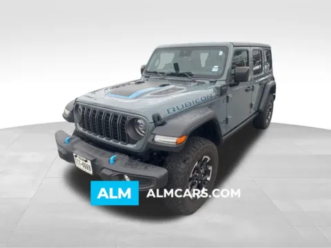 Gray 2024 Jeep Wrangler Rubicon 4xe for sale in Macon, GA