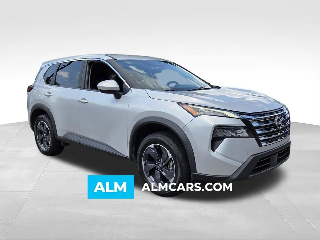 Silver 2025 Nissan Rogue SV for sale in Macon, GA