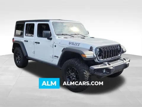 White 2025 Jeep Wrangler Willys for sale in Macon, GA